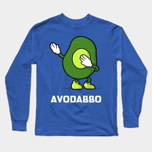 Avodabbo Dabbing Avocado Long Sleeve T-Shirt